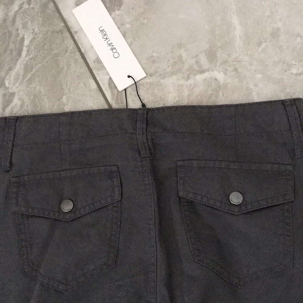 NEW - CALVIN KLEIN Women Charcoal Jogger Pants | 0